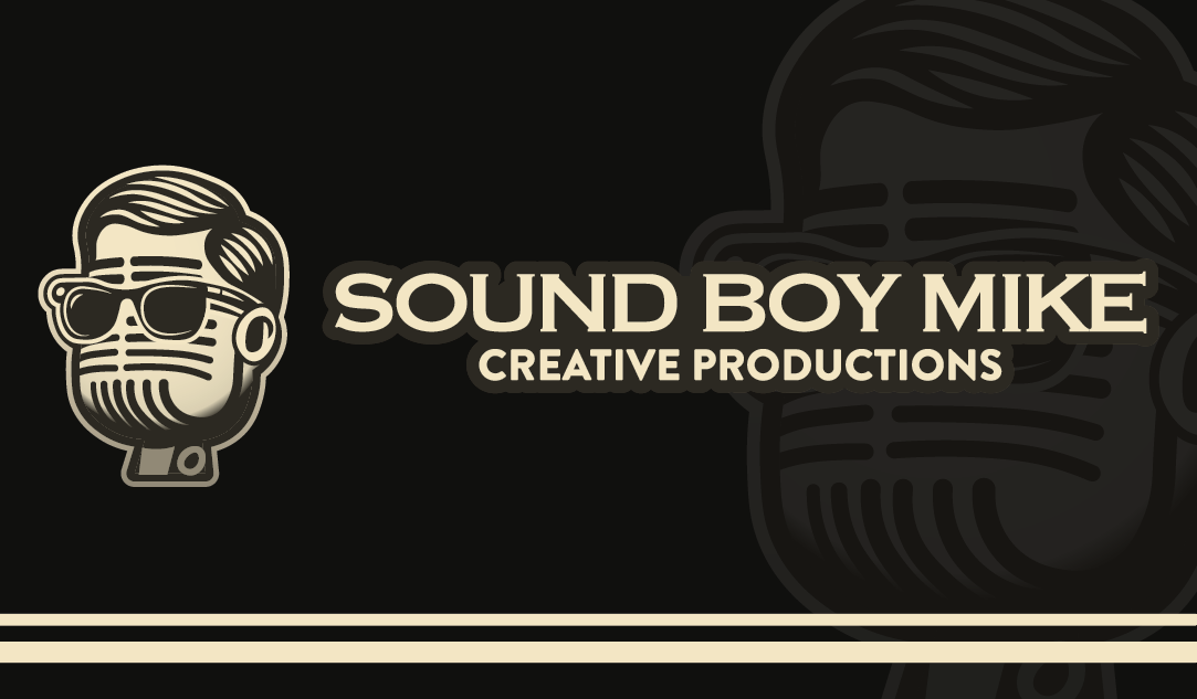 Sound Boy Mike business card design